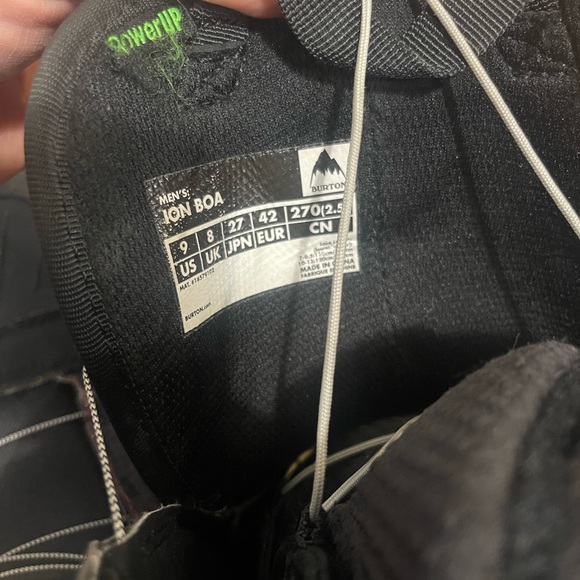 Snowboards Boots by Burton ion Boa size 9 USA - Picture 5 of 8